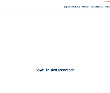 Action Fabricators | Boyd Corporation rapids
