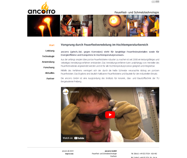 Ancorro Gmb refractories glass