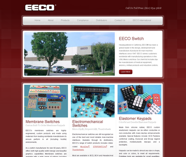 Welcome To Eeco Switch, Since 1947 mechanical membrane