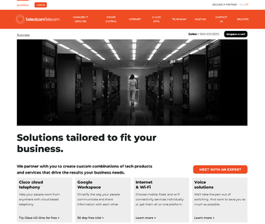 Internet Tv & Residential Telephony Selectcom Telecom voice industries