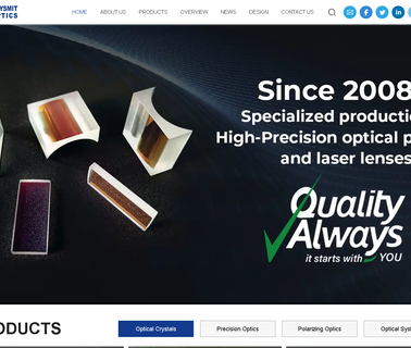 Crysmit Photonics optical waveplate