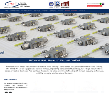 Pmt Engineers offshore valves
