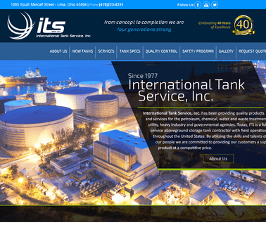 International Tank Service business storage products