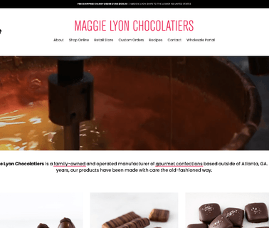 Maggie Lyon Chocolatiers: Profile caramels food