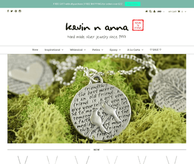 Kevin N Anna inspirational jewelry