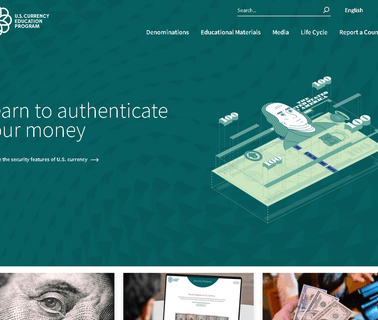 U.S. Currency Education Program technology training program