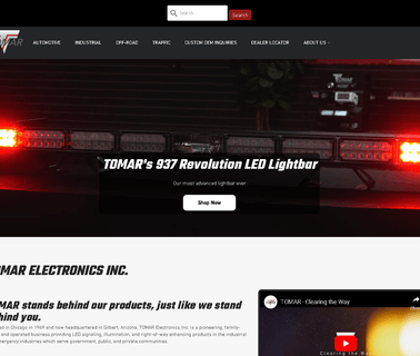 Tomar Electronics lighting emergency vehicle