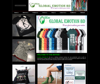 Global Emotion Bd children clothing set
