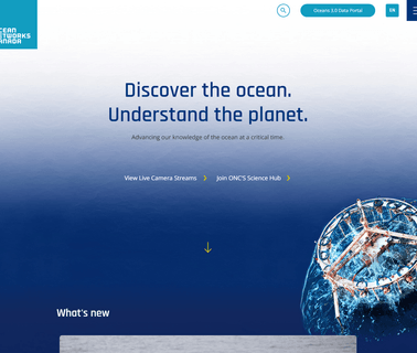 Ocean Networks Canada data protection systems