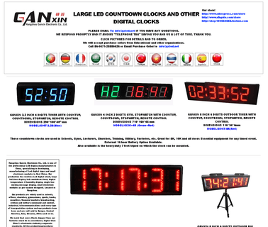 Hangzhou Ganxin Electronic led timer