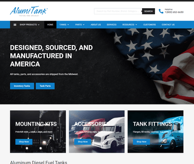 Home - Alumitank tank systems accessories