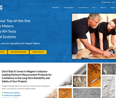 Wagner Meters wood and building moisture