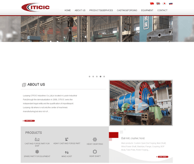 Citic Ic Luoyang Industries mining machinery castings