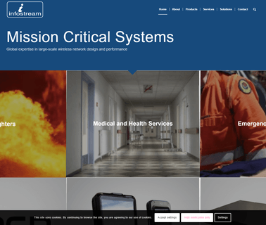Infostream emergency paging systems