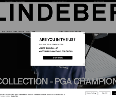 J. Lindeberg Ab gloves and goggles