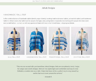Advah Designs judaica