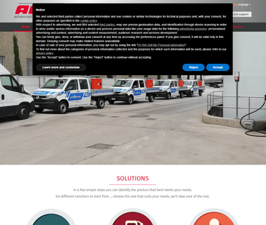 Ama S.P.A. installations mobile