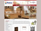Monica Art & Handicraft wooden mirrors