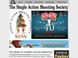 Sass Single Action Shooting Society society