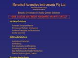 Marschall Acoustics Group science