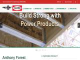 Lumber, Anthony Forest Products - - anthony products