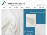Shineroom Textiles bed throw