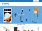 Sinoware Technology Of Shenzhen solar camping lantern