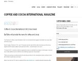 Coffee & Cocoa International publications