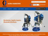 Alpha Marketing airless sprayers