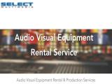 Audio Visual Equipment Supplier United States Selectmultimedia fulfillment