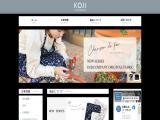 Koji - Home Page mobile
