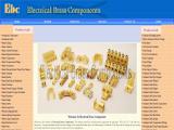 Electrical Brass Components cnc machine clamps