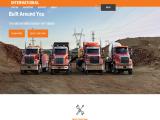 International Truck Navistar, Inc automatic dump trucks