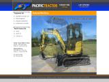 Pacific Tractor Hitachi, Caterpillar &  excavators