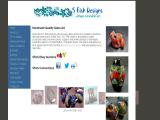 Fish Designs beaded necklaces