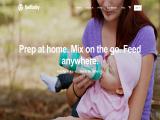 Baby Bottle From Fuelbaby; Prep at Home; Mix button