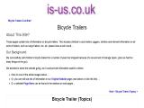 Bicycle Trailers - Bike compare