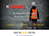 Tramac Corp. hydraulic rock hammer excavator