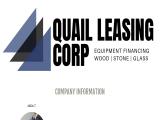 Quail Leasing Corporation payment