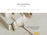 Diana Kauffman Designs leather earrings