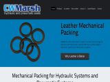 Cw Marsh Hydraulic and Pneumatic Seals promotional cups
