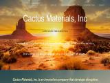 Home - Cactus Materials cactus