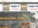 Ningbo Wealth Electrical camping light flashlight