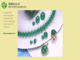Po Yuen Gems Co 14k gold diamond earrings