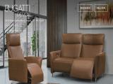 Bugatti Design leather accent chairs