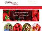 California Strawberries; Health Benefits, Recipes farmers
