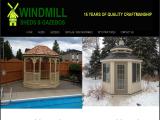 Windmill Landscapesin Ontario - Gazebos Sheds Pet Structures cabanas awning