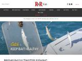 R & R Tackle fishing bait boat