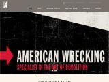 American Wrecking  african american