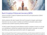 Basel Ii Compliance Professionals Association Bcpa  27001 compliance